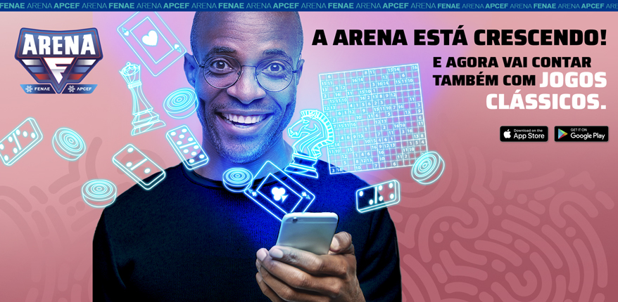 Arena Fenae/Apcef disponibiliza jogos clássicos on-line para associados